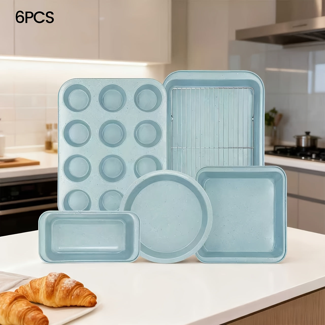 Non-Stick Steel Bakeware Set (Multi-Piece)