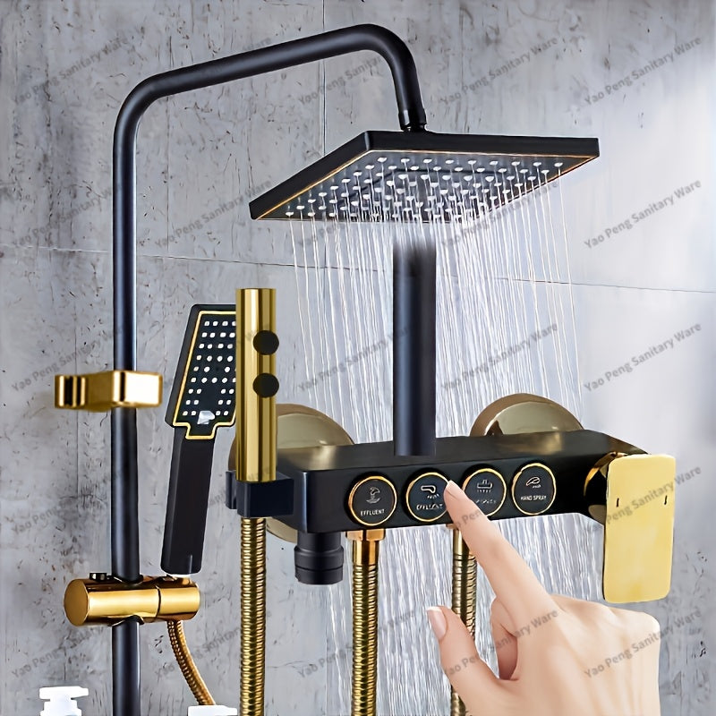 4-Function Rain & Handheld Shower System (Wall-Mount)