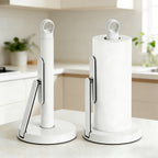 Heavy-Duty Stainless Steel Tension Arm Paper Towel Holder (Countertop)