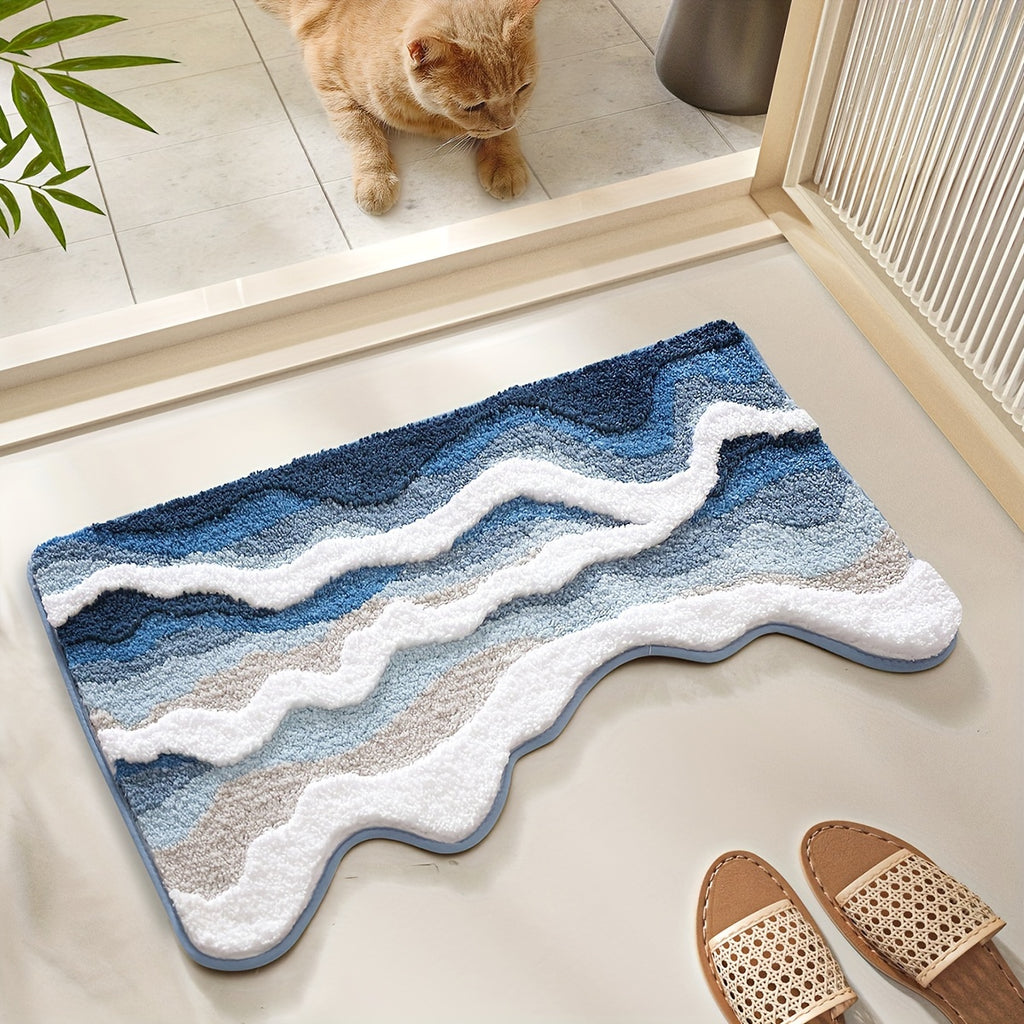 Extra-Soft & Absorbent Non-Slip Bath Rug