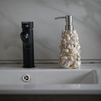 Refillable Shell-Shaped Resin Soap Dispenser (Floor Mount)