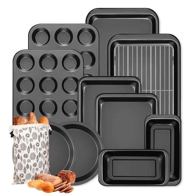 Non-Stick Steel Bakeware Set (Multi-Piece)
