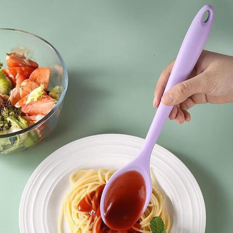 Heat-Resistant Non-Stick Silicone Spoons (Set of 4)