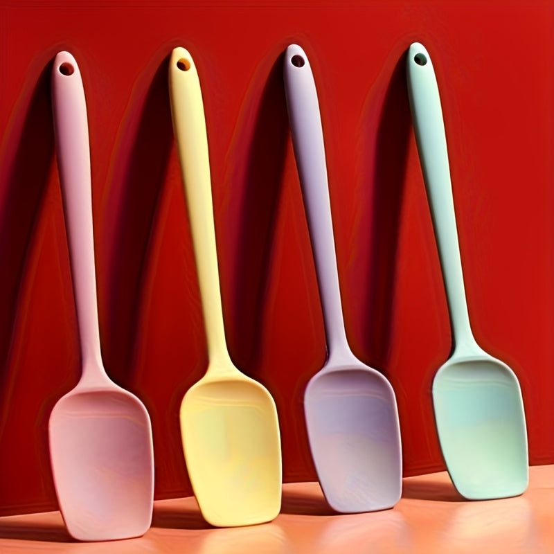 Heat-Resistant Food-Grade Silicone Scraper Set (Set of 4)