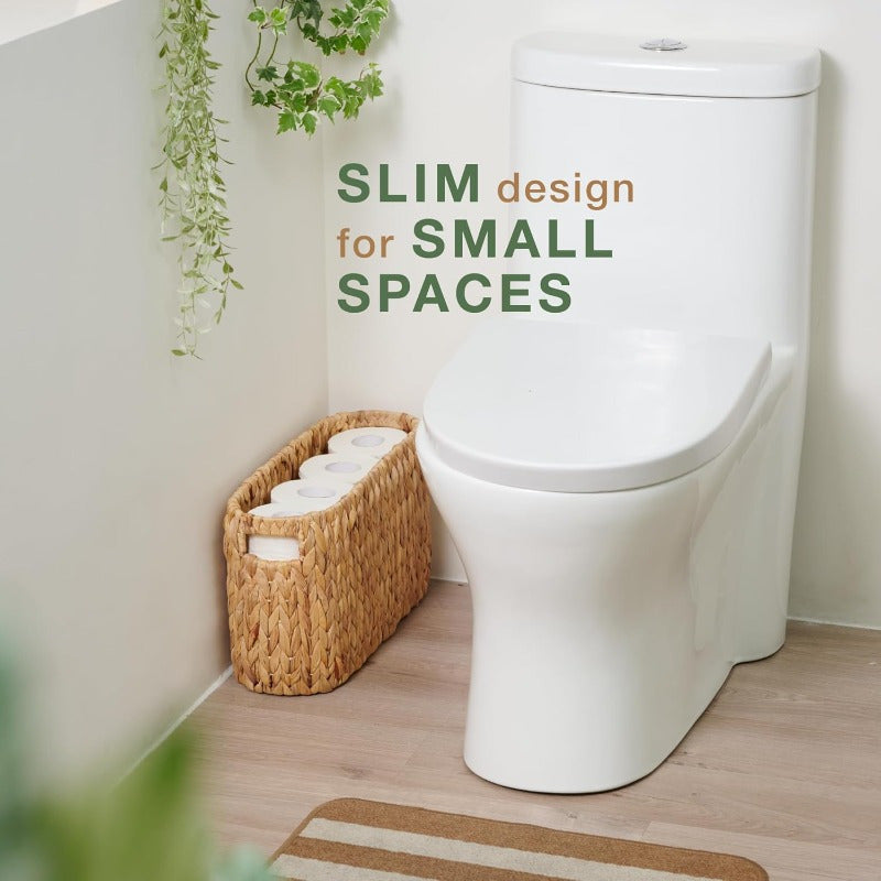 Wicker Over-Tank Toilet Paper Holder (Holds 8 Rolls)