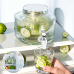 Borosilicate Glass Spout Drink Dispenser (2.5L)