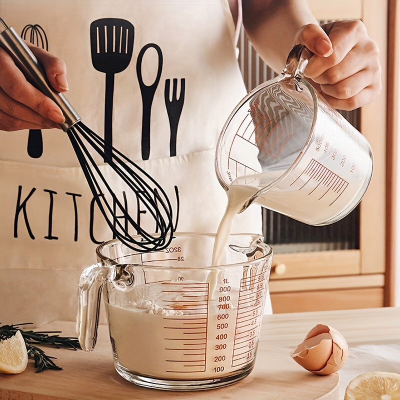 Heat-Resistant Glass Measuring Cups (Set of 3)