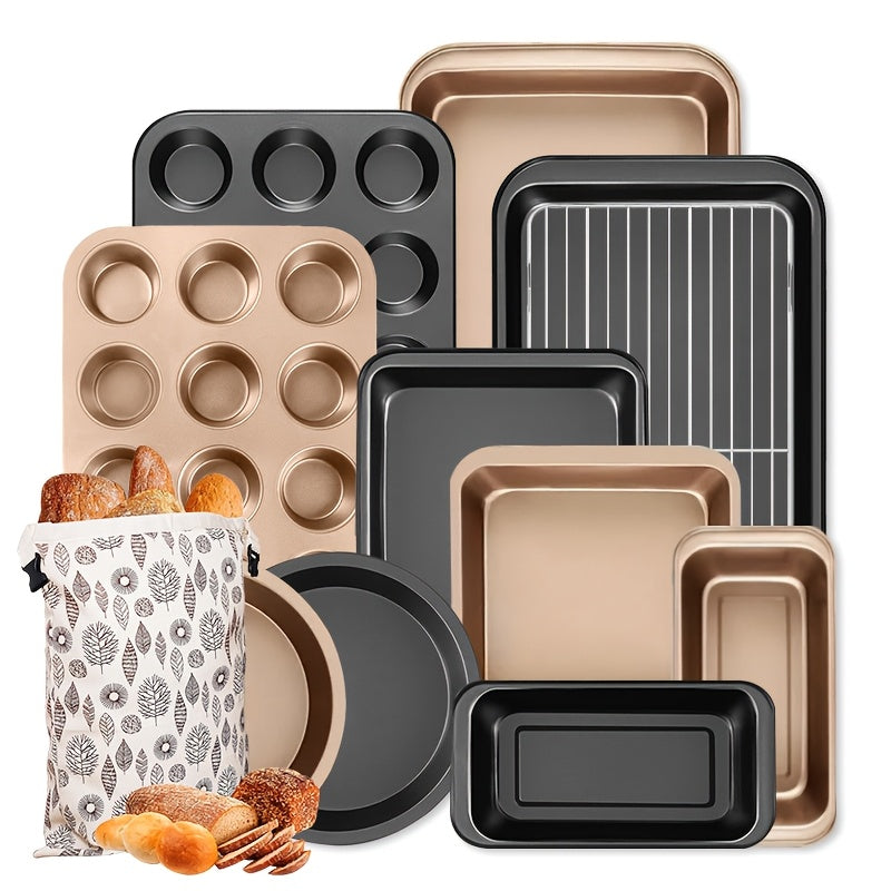 Non-Stick Steel Bakeware Set (Multi-Piece)