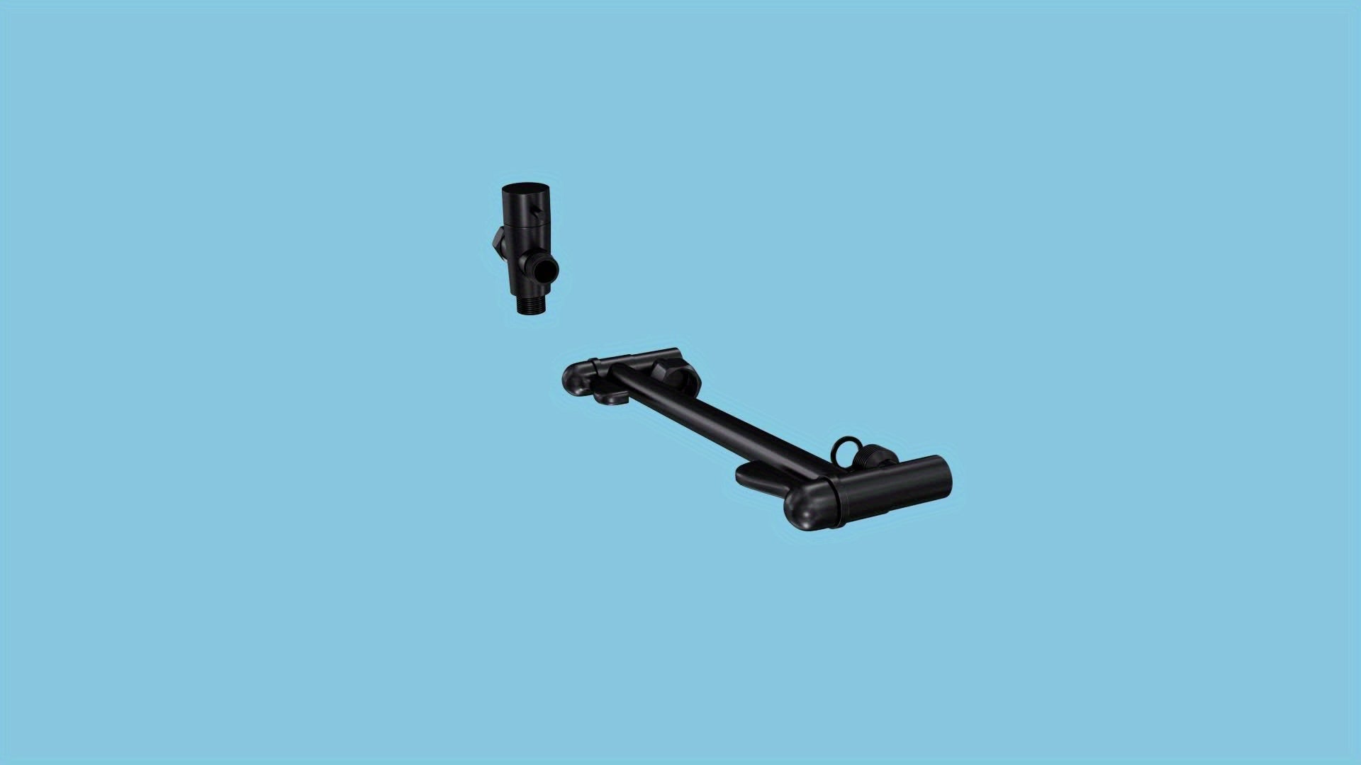 High-Pressure Stainless Steel Rainfall & Handheld Shower Head (Wall-Mount)