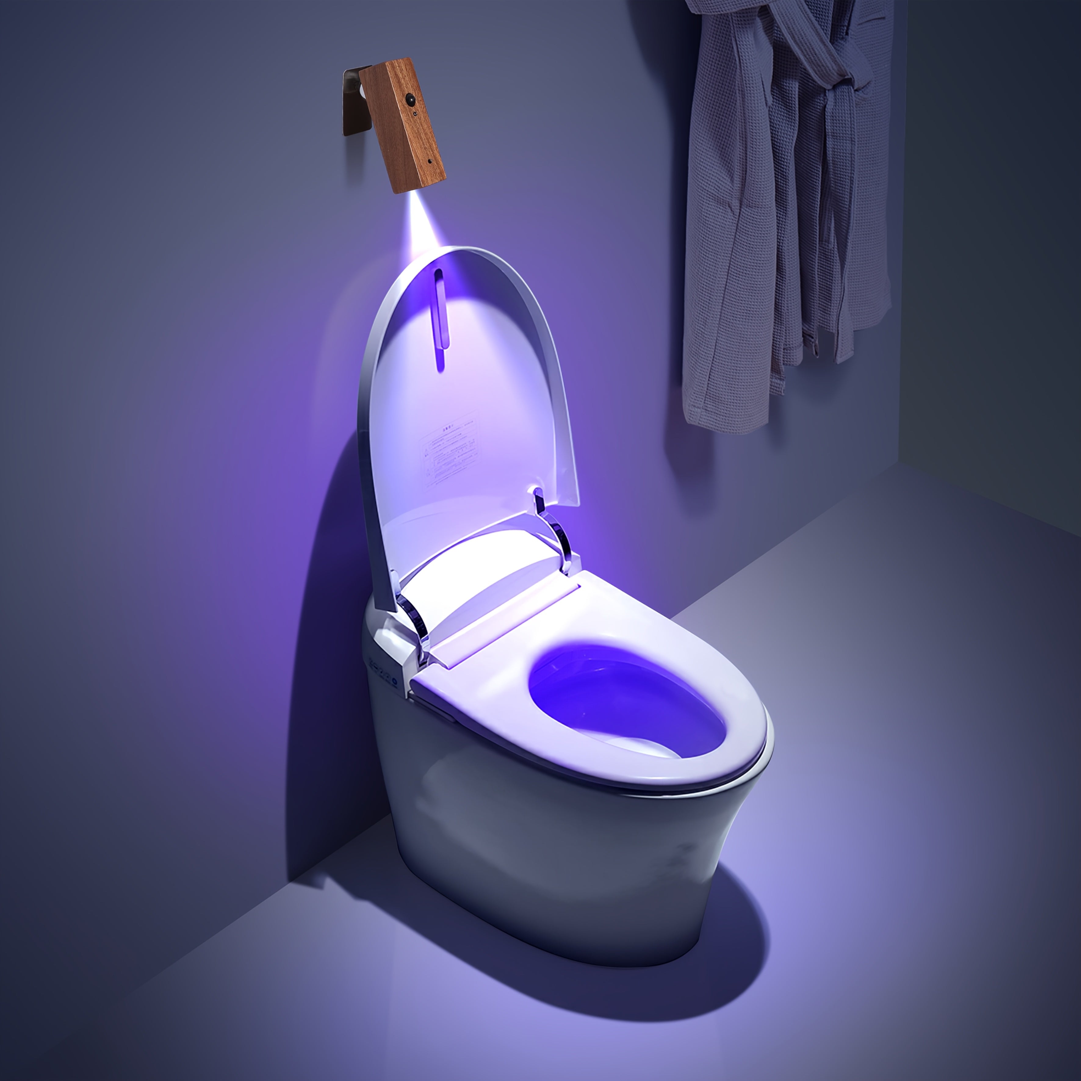 Motion-Sensor RGB Rechargeable Wall Light (Drill-Free Mounting)