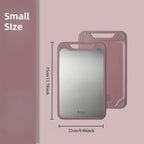 201-Grade Stainless Steel Non-Slip Cutting Board (Grinding Groove)