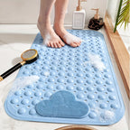 Heavy-Duty PVC Anti-Slip Shower Mat (Machine Washable)