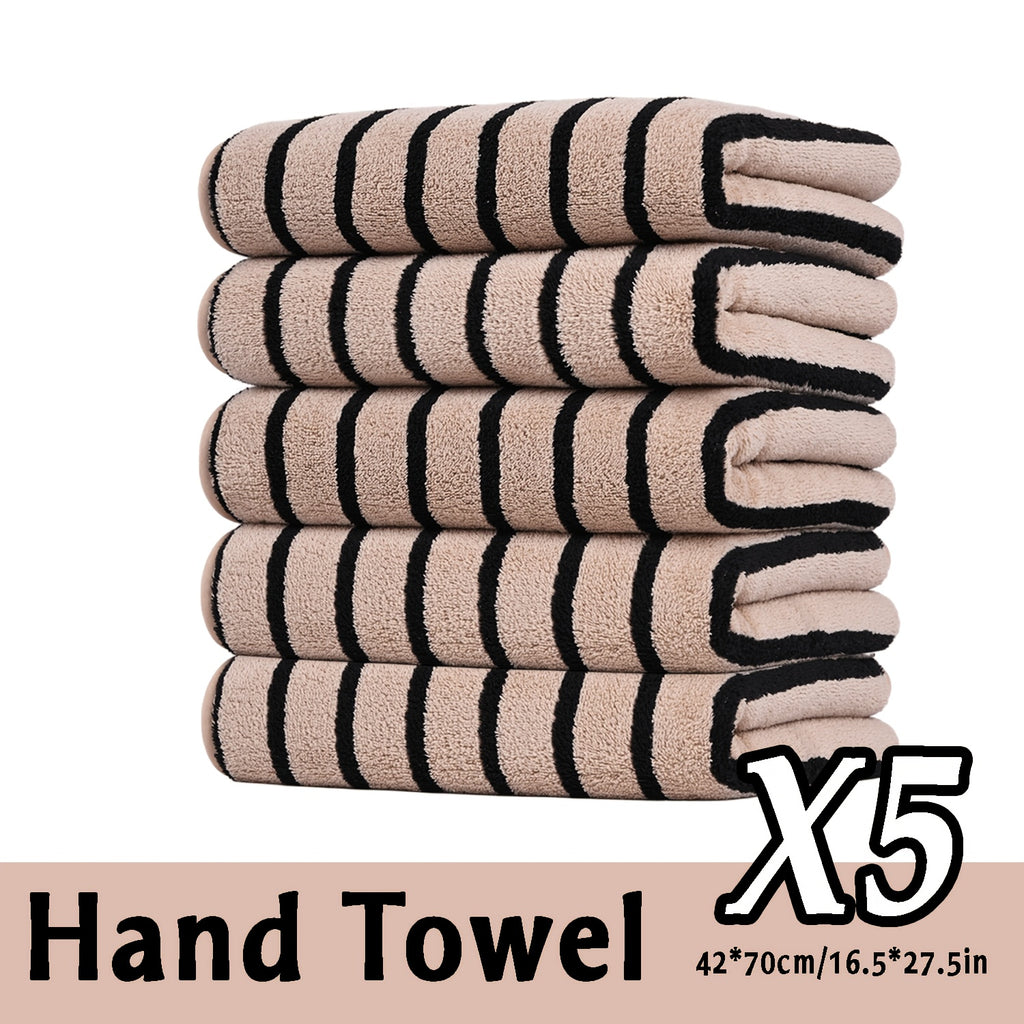 Ultra-Soft Quick-Drying Microfiber Towel Set (5-Piece)