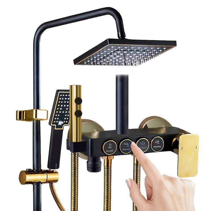 4-Function Rain & Handheld Shower System (Wall-Mount)