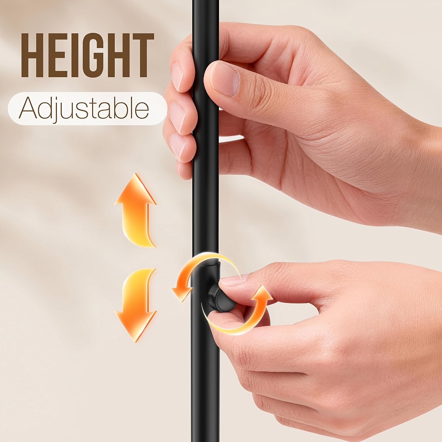 Adjustable Height Suction-Base Towel Rack & Jewelry Tray