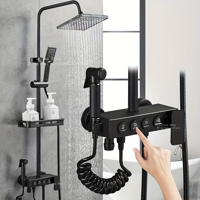 4-Function Rain & Handheld Shower System (Wall-Mount)