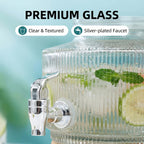 Borosilicate Glass Spout Drink Dispenser (2.5L)