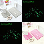 Glow-In-The-Dark & Anti-Slip Bathroom Mat Set (2-Piece)