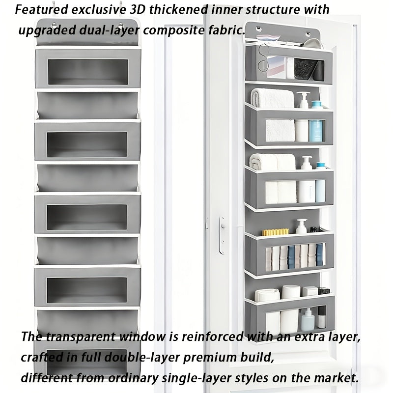 Large-Capacity Space-Saving Hanging Organizer (5-Tier)