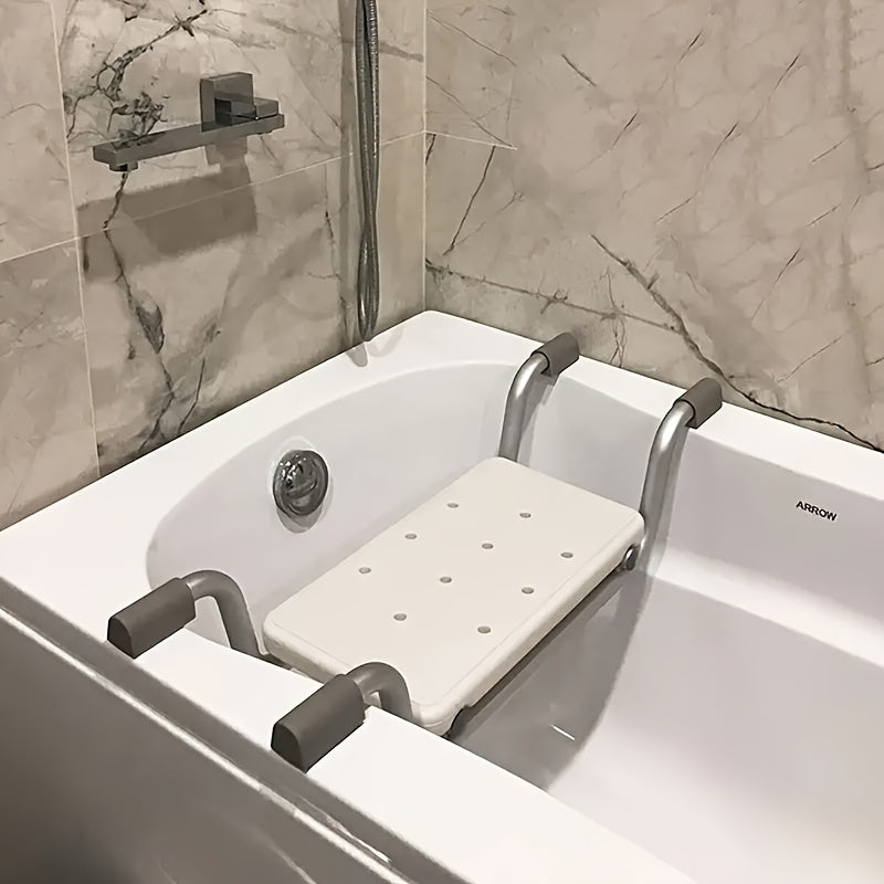 Heavy-Duty Aluminum Adjustable Bath Bench (350 lb Capacity)