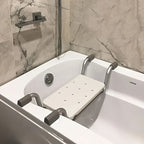 Heavy-Duty Aluminum Adjustable Bath Bench (350 lb Capacity)