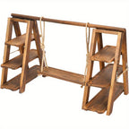 Solid Wood 3-Tier Ladder-Style Dessert Stand