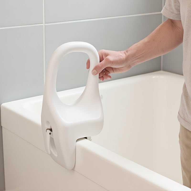 No-Drill Suction & Anti-Slip Bathtub Grab Bar