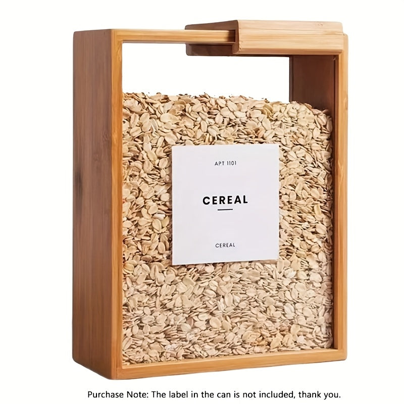 Wooden Leakproof Clip-On Food Storage Container