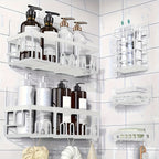 Rustproof 316 Stainless Steel No-Drill Shower Caddy (Set of 5)
