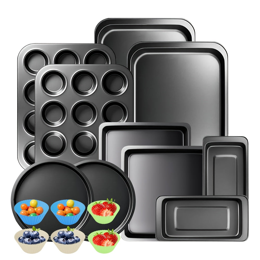 Non-Stick Steel Bakeware Set (Multi-Piece)