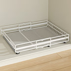Smooth-Glide Heavy-Duty Metal Pull-Out Cabinet Rack (8-Tier)