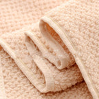 100% Combed Cotton Jacquard Towel Set (3-Piece)