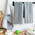 100% Cotton Ultra-Absorbent Fast-Drying Kitchen Towels (Set of 3)