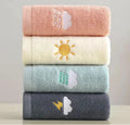 100% Ring-Spun Cotton Quick-Drying Towel Set (Set of 4)
