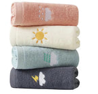 100% Ring-Spun Cotton Quick-Drying Towel Set (Set of 4)