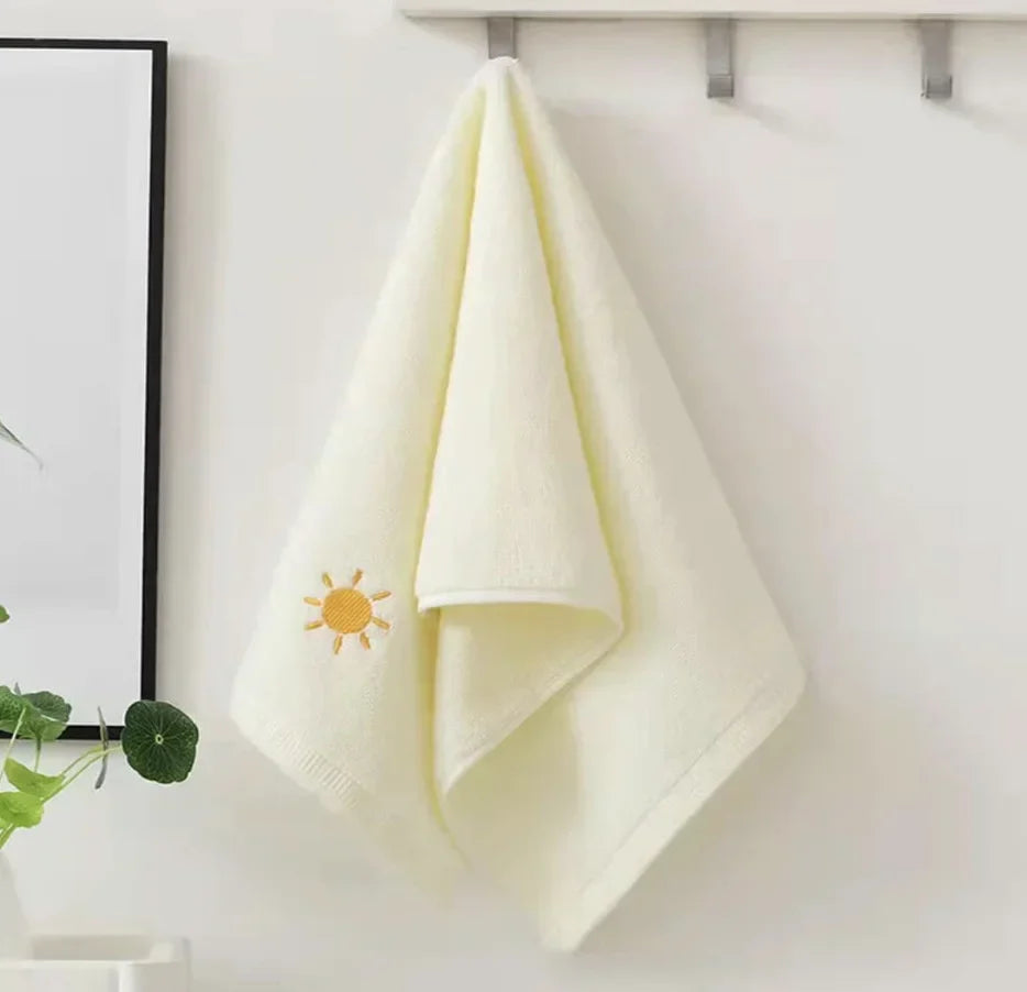 100% Ring-Spun Cotton Quick-Drying Towel Set (Set of 4)
