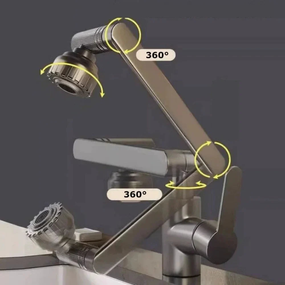 1080° Rotating Dual-Mode Faucet Extension