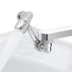1080° Rotating Dual-Spray Faucet Extender (Tool-Free Install)