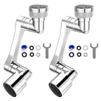 1080° Rotating Dual-Spray Faucet Extender (Tool-Free Install)