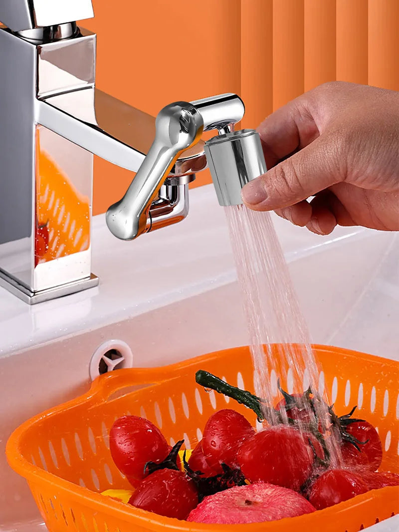 1080° Swivel & Water-Saving Faucet Extender (Tool-Free Install)