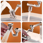 1080° Swivel & Water-Saving Faucet Extender (Tool-Free Install)