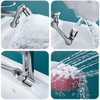 1080° Swivel & Water-Saving Faucet Extender (Tool-Free Install)