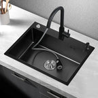 20-Gauge Sound-Dampened Brushed Stainless Steel Single-Bowl Sink
