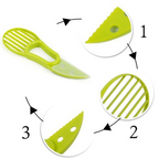 3-In-1 BPA-Free Ergonomic Avocado Slicer