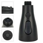 3-Mode Rust-Proof Brushed ABS Faucet Spray Head (Universal Connector)