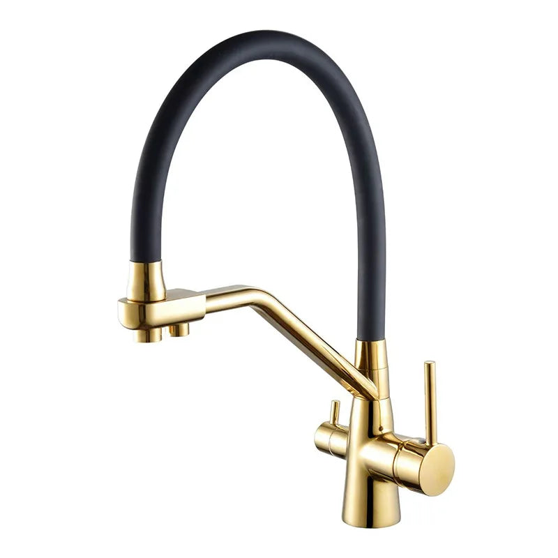 3-Way Integrated Filter 360° Swivel Kitchen Faucet