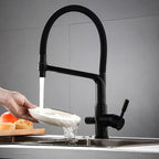 3-Way Integrated Filter 360° Swivel Kitchen Faucet