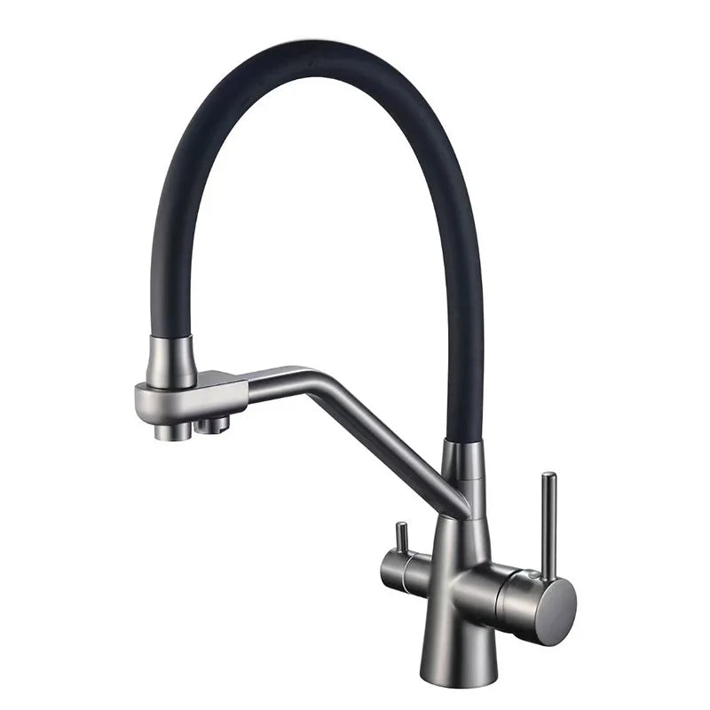 3-Way Integrated Filter 360° Swivel Kitchen Faucet