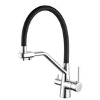 3-Way Integrated Filter 360° Swivel Kitchen Faucet