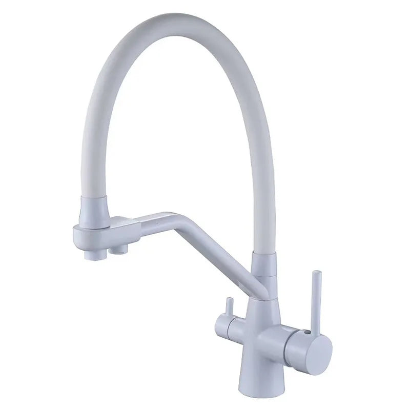 3-Way Integrated Filter 360° Swivel Kitchen Faucet